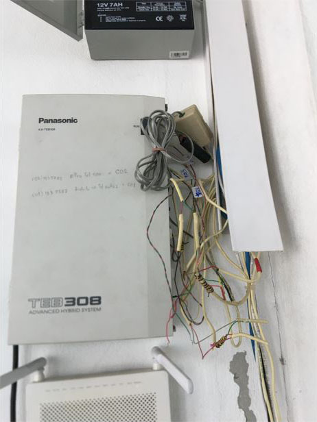 ซ่อมตู้สาขาโทรศัพท์_Panasonic_KX-TEB308